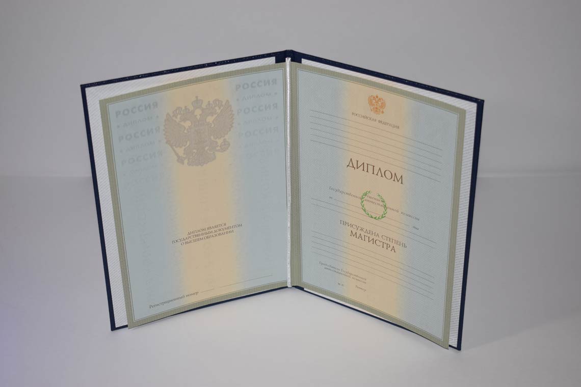 Диплом Магистра с 2003-2008 в Брянске